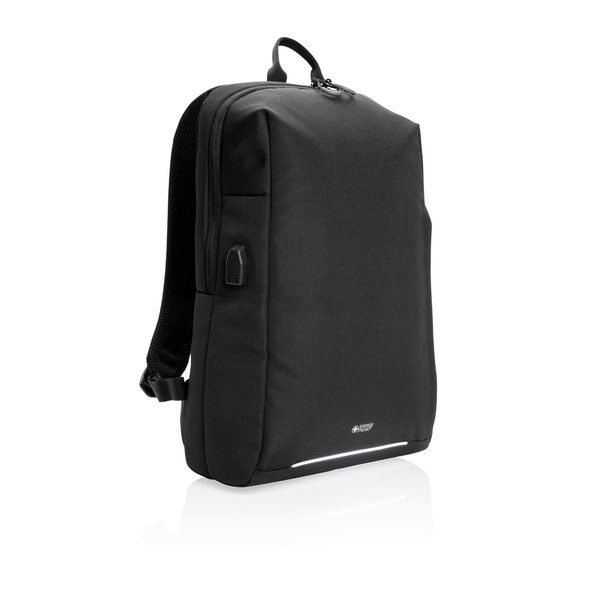 Swiss Peak P763.16 - Swiss Peak AWARE™ RFID og USB-A laptop rygsæk