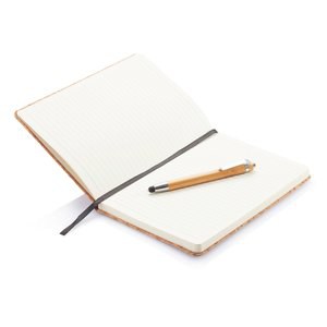 XD Collection P773.77 - A5 notesbog med bambus styluspen