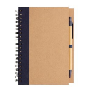 XD Collection P774.26 - Kraft spiral notesbog med pen