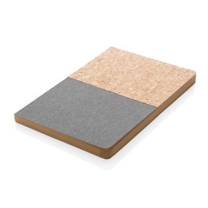 XD Collection P774.33 - A5 kork & kraft notesbog