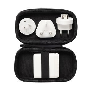 XD Collection P821.02 - TravelCharge Pro RCS rplastisk rejseoplader med USB-C