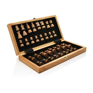 XD Collection P940.12 - Luxury wooden foldable chess set
