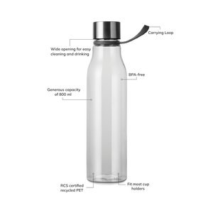 Vinga V43305 - VINGA Lean RCS RPET 800 ML vandflaske