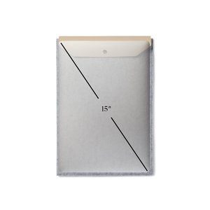 Vinga V78810 - VINGA Albon GRS genanvendt filt 15" sleeve til laptop