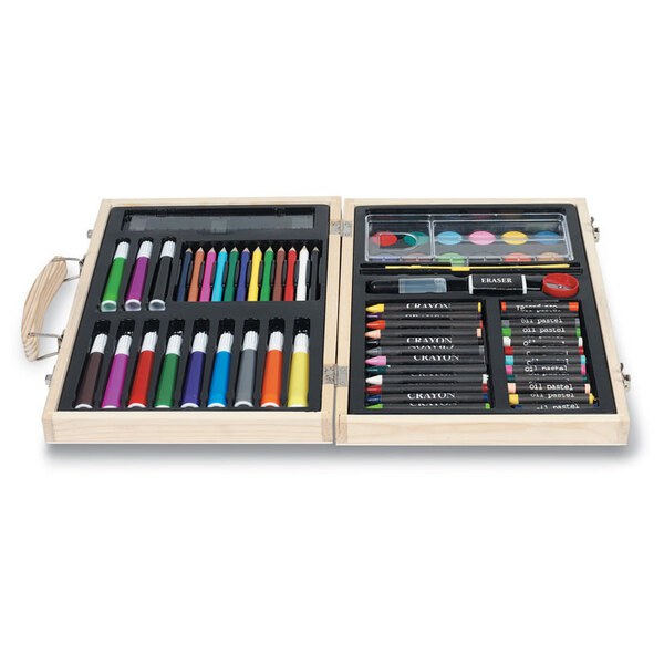 GENIO Artists set in wooden box - GiftRetail IT2369