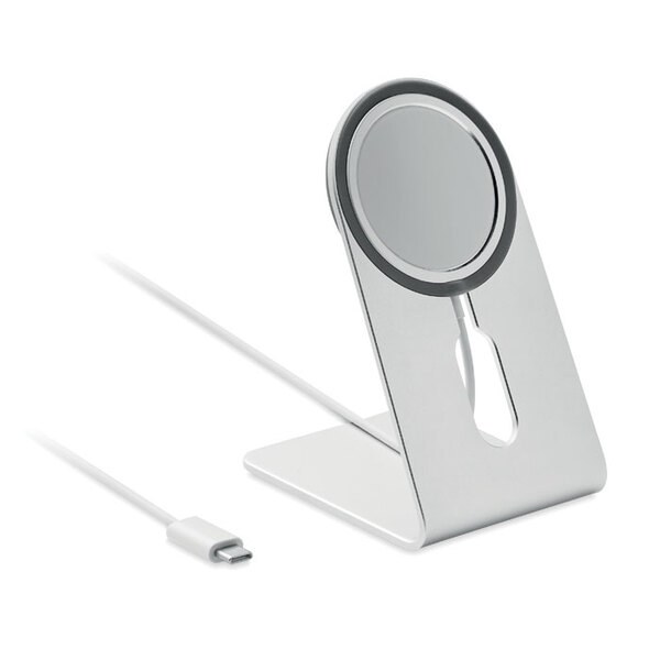MELIS 15W Magnetic Wireless Charger with Stand - GiftRetail MO6417