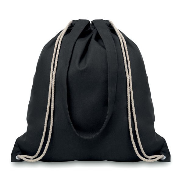 MOIRA Eco-Friendly 220g Canvas Tote with Drawstring Closure - GiftRetail MO9041