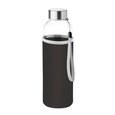 UTAH GLASS Eco-Friendly 500ml Glass Bottle with Neoprene Cover - GiftRetail MO9358