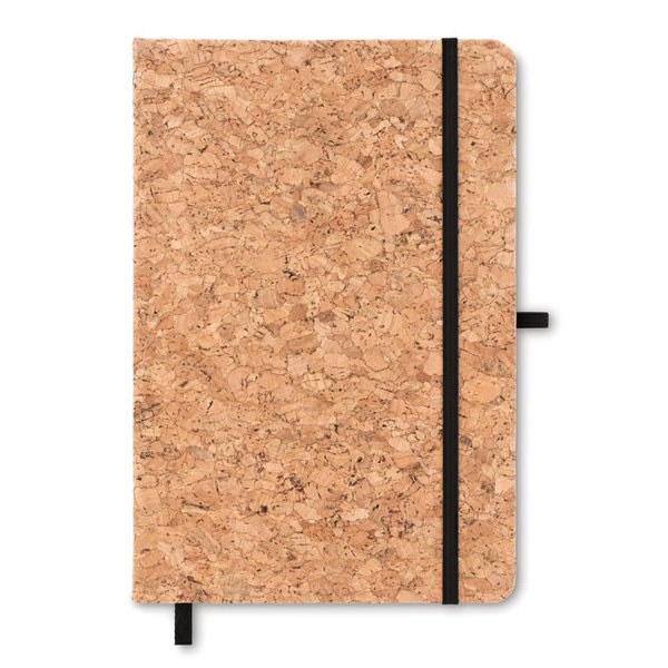 SUBER Eco-Friendly A5 Cork Notebook with Gift Box - GiftRetail MO9623