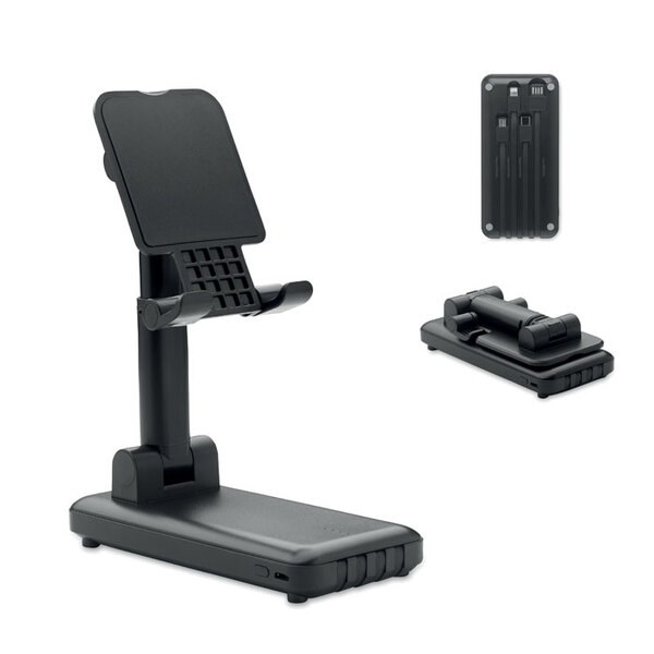 AVELI 10000 mAh Power Bank with Phone Holder - GiftRetail MO6863