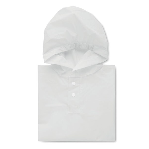 PONCHIE PEVA PEVA Waterproof Kids Rain Coat with Hood (2-5 Years) - GiftRetail MO2128