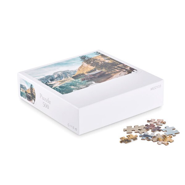 PAZZ Challenging 500 Piece Puzzle in Compact Box - GiftRetail MO2133