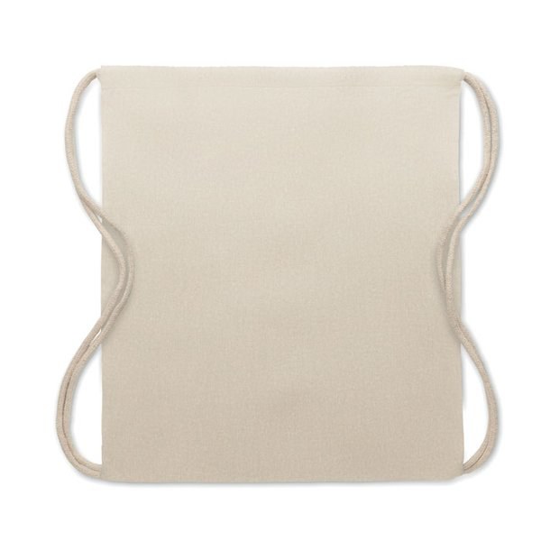 MUJIKA Eco-Friendly Recycled Cotton Drawstring Bag - GiftRetail MO2189