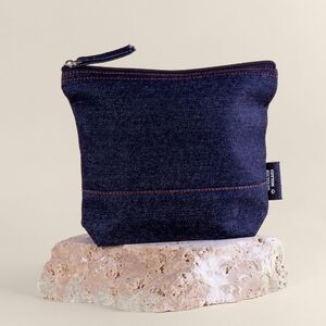Goya 53007 - Recycled Cotton Denim Toilet Bag with Zipper NASHVILLE