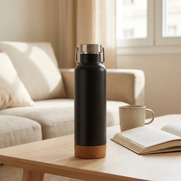 IVES Eco-Friendly 500ml Double Wall Insulated Bottle - GiftRetail MO2234