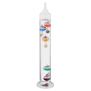 GALI Galileo thermometer glass 28cm - GiftRetail MO2272