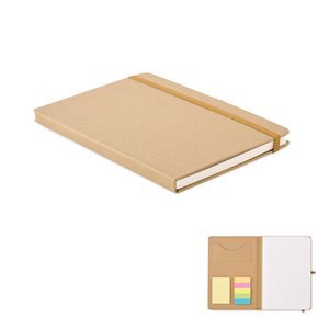 STICKNOTE A5 notebook recycled paper set - GiftRetail MO2554