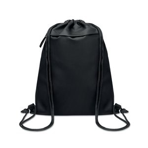 BANGKOK BAG Drawstring bag in 600D RPET - GiftRetail MO2639