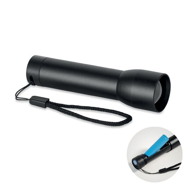 LUMEZO Aluminium rechargeable torch - GiftRetail MO2991