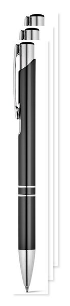 Pakke med 30 Egotier 91311 - aluminiums kuglepen med clip