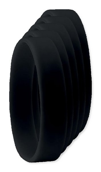 Pack of 50 GiftRetail MO8913 - Durable Event Silicone - Wristband for All Occasions