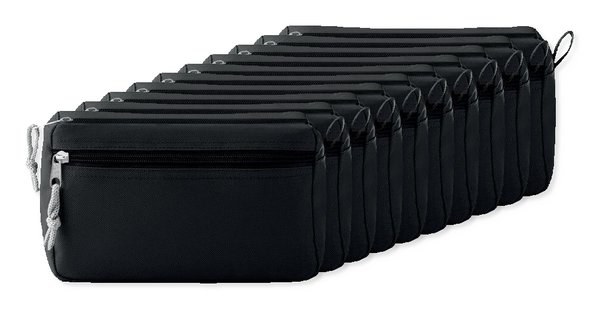 NEW Eco-Friendly Double Zipper Cosmetic Travel Bag