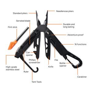 Nordic Drift ND500.04 - Nordic Drift Adventure Multi-function Pliers