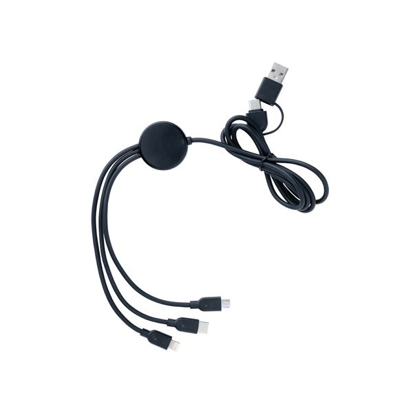 RCS-kabel i genanvendt TPE og genanvendt plast, 60W, 4-i-1