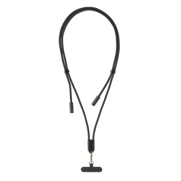 LoopAmp RCS RPET 60W/160CM lang, justerbar telefonledning