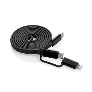 XD Xclusive P302.91 - Arc RCS genanvendt ultratynd 60 W 2-i-1 magnetisk kabel