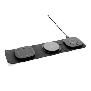 Swiss Peak P308.53 - Swiss Peak RCS rplastic 3-in-1 wireless 15W travel charger