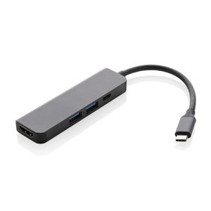 XD Xclusive P308.65 - Terra RCS hub i genanvendt aluminium med HDMI indgang