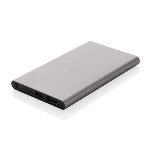 RCS genanvendt plast/aluminium 4000 mAh powerbank med type C