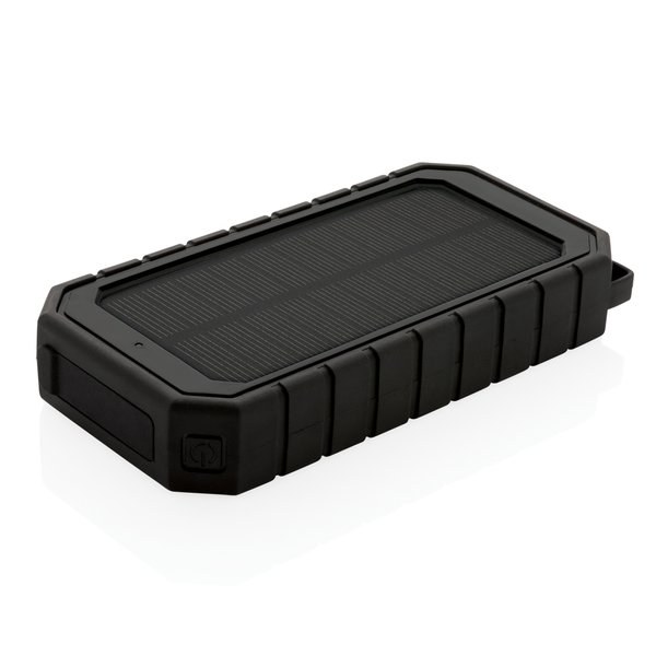 10.000 mAh solar powerbank,10W wireless RCS genanvendt plast
