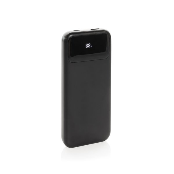 Turbopack RCS rplastic powerbank 10.000 integrerede kabler