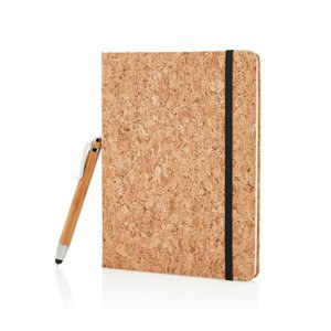 XD Collection P773.77 - A5 notesbog med bambus styluspen