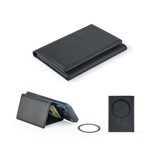 Magnetisk PU-pung med høj kapacitet og RFID-blokering - Egotier 95127